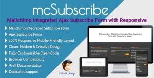 Mcsubscribe mailchimp integrated ajax subscribe form with responsive design.jpg