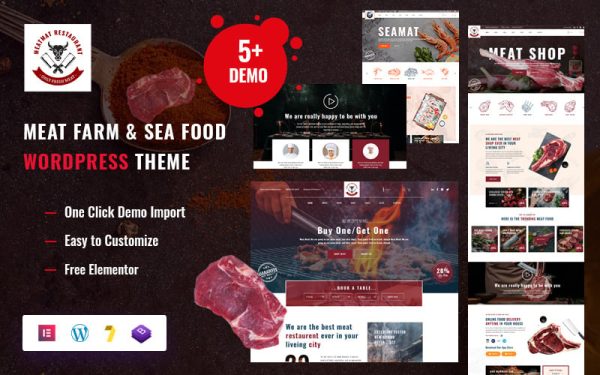 Meatmat - Meat Shopt WordPress Theme - Image 1