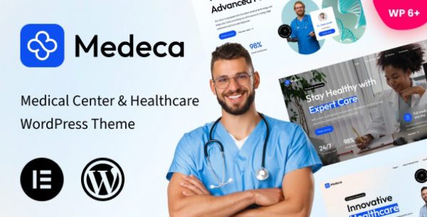 Medeca – Medical Center Healthcare WordPress Theme - Image 1