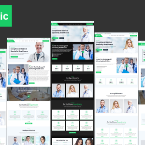 Medic - Hospital, Diagnostic, Clinic, Health, Doctor, and Medical Lab Elementor WordPress Theme