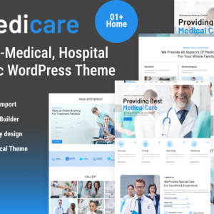 Medicare-Medical, Hospital and Clinic WordPress Theme