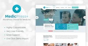 MedicPress WordPress Theme