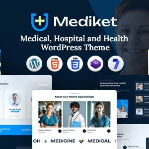 Mediket - Medical and Health WordPress Theme