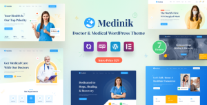 Medinik doctor medical wordpress theme v137 gplpixel.png