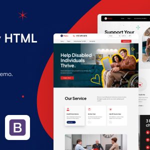 Medu – NDIS Disability & Elderly Care Service HTML Template