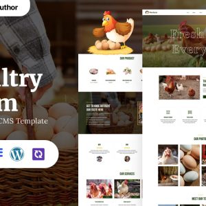 Meefarm - Poultry Farm And Agriculture WordPress Elementor Theme