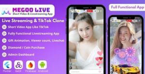 Megoolive live streaming short video interactive gift app fully.jpg
