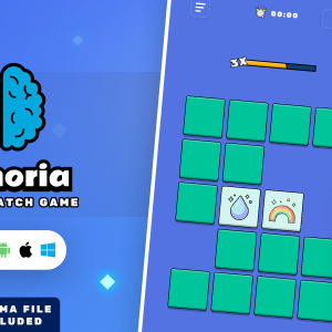 Memoria - Memory Match Game Template