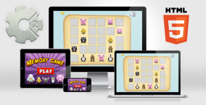 Memory game html5 educational game gplpixel.png