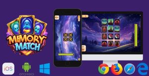 Memory match html5 game gplpixel.jpg