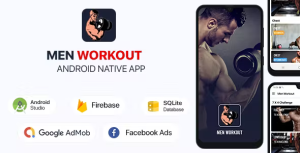 Men workout android kotlin codermarket.png