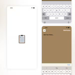 MeNotes - Notes App - iOS