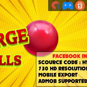 Merge Balls - HTML5 Game - Mobile, Facebook Instant Game & Web (HTML5 & C2,C3)