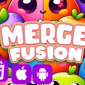 Merge Fusion - HTML5 & Mobile Game (Construct 3)