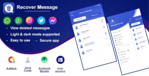 Message chat recover for all social media user group wise codermarket.png