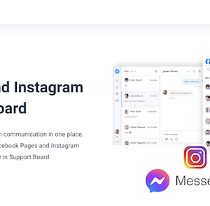 Messenger - Messenger and Instagram for Support Board – Support Board