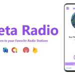 Meta Radio - Two Station Radio App | ADMOB, FIREBASE, ONESIGNAL