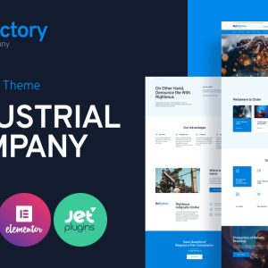 MetFactory - Industry Company WordPress Theme