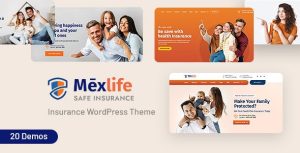 Mexlife insurance wordpress theme for agencies brokers gplpixel.jpg