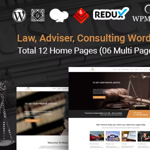 Miako - Lawyer & Law Firm WordPress Theme