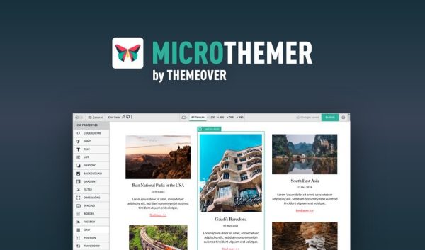 MicroThemer - WordPress CSS Editor v - Image 1