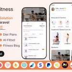 Mighty Fitness: Complete Fitness Solution Flutter App With Laravel Backend + ChatGPT(AIFitbot)