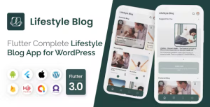 Mighty lifestyle flutter 30 blog app for lifestyle with wordpress backend.png