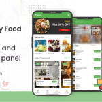 MightyFood - Flutter Online Food Ordering System with Laravel backend, Admin/Restaurant Panel & User