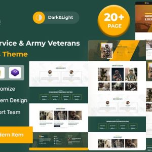 Milarie – Military Service & Army Veterans WordPress Theme