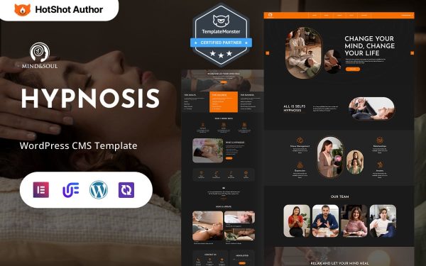 Mind Soul - Hypnosis And Mental Wellness Clinic WordPress Elementor Theme - Image 1