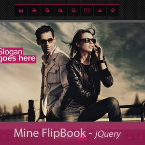 Mine Flipbook jQuery Plugin