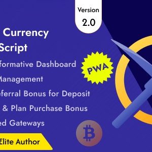 MineStack - PWA Crypto Currency Mining PHP Script
