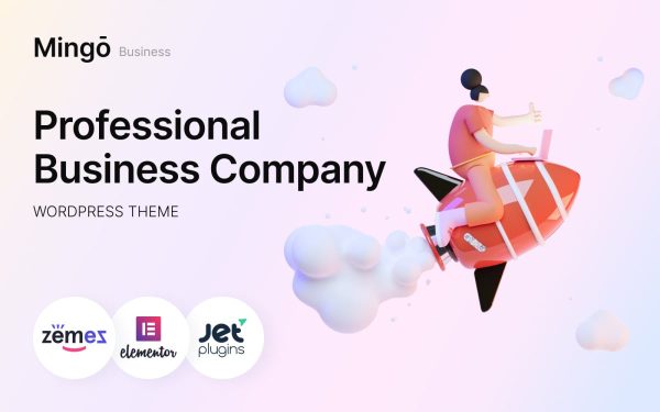 Mingo - Professional Business Company WordPress Theme - Image 1