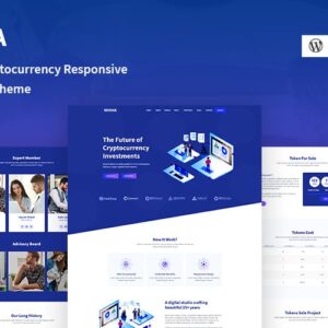 Minha - Cryptocurrency Responsive WordPress Theme