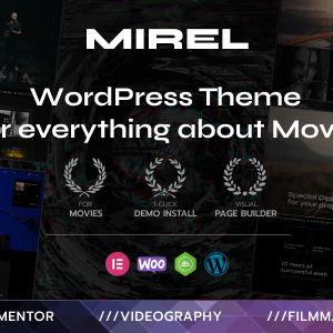 Mirel - Movie Studios and Filmmakers WordPress Theme