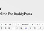Miresa - WordPress Rich Text Editor For BuddyPress