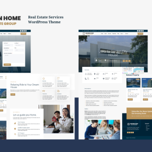 Modern Home - Real Estate Services & Agent WordPress Theme