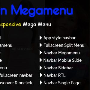 Modern Megamenu - Bootstrap Responsive Mega Menu