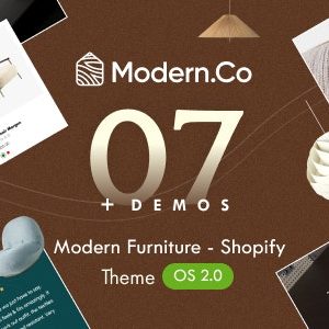 ModernCo - Furniture & Interiors Store Shopify Theme