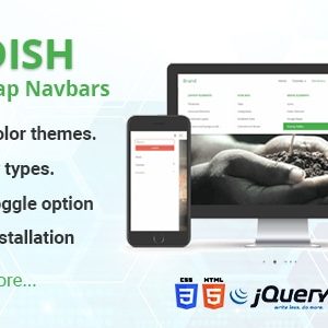 Modish - The Bootstrap Navbars