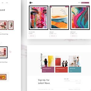Monaliza - Minimal Art Shop Theme