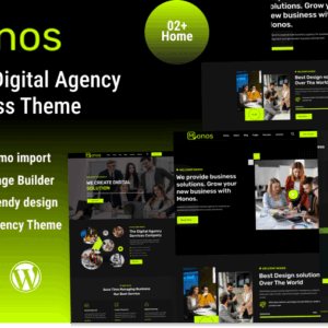 Monos- Digital Agency WordPress Theme