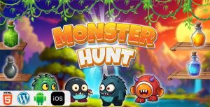 Monster hunt html5 construct3 game gplpixel.jpg