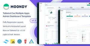 Moondy tailwind css admin dashboard template gplpixel.jpg