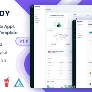 Moondy - Tailwind CSS Admin Dashboard Template