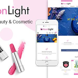 MoonLight - Elegant Cosmetics & Accessories Magento 2 Theme