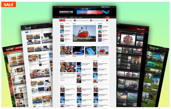 MoreNews Pro – Professional WordPress Theme for News, Blog, and Magazine Websites - Image 1