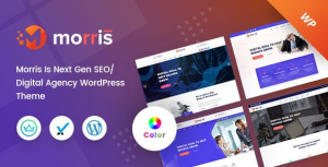 Morris wordpress theme for digital agency gplpixel.png