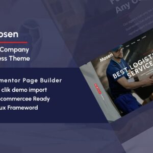 Mosen - Moving Company WordPress Theme