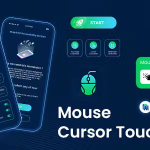 Mouse Cursor Touchpad - Quick Cursor - One-Handed Mode - Remote Mouse - Touchpad for Big Phone Tab
